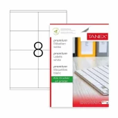 Tanex Laser Etiket Kod Tw 2408 105mm x 72mm thumbnail 4