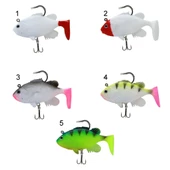 Captain 3563 Orient Soft 9cm Levrek Silikonu 3'lü Set Suni Balık - 1