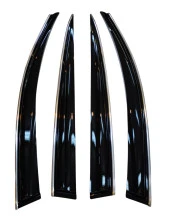 Balp Honda Civic Kromlu Cam Rüzgarlığı 4-lü Takım 2007-2012 Arası thumbnail 1