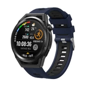 Samsung Gear S2 Sport Dizayn Kademe Ayarlı Silikon Kordon - 6