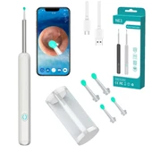 Powermaster PM-24064 Şarjlı Endoskop Kameralı Kulak Temizleme Seti Aleti Android İos Uyumlu HD Görüntü Yedek Başlık - 3