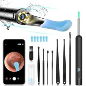 Powermaster Endoskop Kameralı Kulak Temizleme Cihazı Aleti Android İos Uyumlu HD Görüntü Kalitesi Yedek Başlık - 2