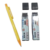 2.0 Mm Kalın Uçlu Versatil Kalem 1 Adet Ve 2.0 Mm Kalın Uç Siyah 2 paket - 4