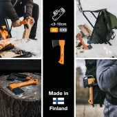 Fiskars X5 Kamp Baltası XXS - 2