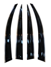 Balp Volkswagen Passat B7 Kromlu Cam Rüzgarlığı 4-lü Takım 2011-2014 Arası thumbnail 9