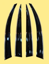 Balp Volkswagen Passat Kromlu Cam Rüzgarlığı 4-lü Takım 2006-2011 Arası thumbnail 6