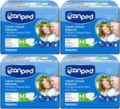 Canped Hasta Bezi Yetişkin Bel Bantlı Tekstil Yüzey M - Orta - Medium 72 (4PK*18) - 1