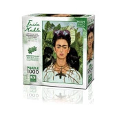 Ks Games Self-Portrait With Thorn Necklace And Hummingbird 1000 Parça Puzzle thumbnail 1