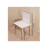 Yüceer Home Montessori Çocuk Masa Sandalye Aktivite Masası Çalışma Masası Sandalye Takımı - 3