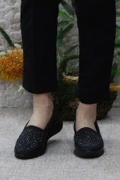 Fort Gnd 1964 Siyah Hafif Rahat Esnek Taban Şık Kadın Günlük Ayakkabı thumbnail 4