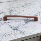 Mobilya Kulp Mutfak Dolabı Çekmece Dolap Kulpları Kapak Kulpu Kulbu Antik Bakır 160 mm Metal thumbnail 3
