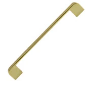 Mobilya Mutfak Dolabı Oval Çekmece Dolap Kapak Kulpu Kulbu Gold 160 mm Metal Kulp thumbnail 3