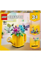 ® Creator Sulama Kabında Çiçekler 31149 -  3’ü 1 Arada Yaratıcı Oyuncak Yapım Seti (420 Parça) - 3
