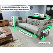 İstanbul Chester Koltuk Takımı (Roza Model) - 9
