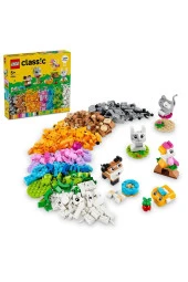 ® Classic Yaratıcı Evcil Hayvanlar İnşa Edilebilen Hayvan Oyuncağı 11034 (450 Parça) - 1