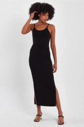 YIRTMAÇLI KALEM ELBİSE (B23-00106) - 3