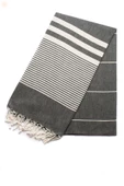 Çizgili %100 Pamuk Soft Peştemal Banyo Plaj Havlusu 100x180 Cm - 10
