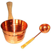 SAUNA KOVA KEPÇE (BAKIR) - 1