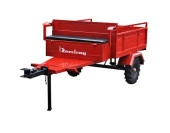 Demiray Makaslı Çapa Makinası Römorku - Benzinli Modellerle Uyumlu (Kırmızı) thumbnail 1