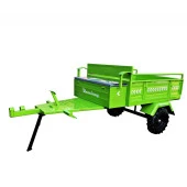 Demiray Makaslı Çapa Makinası Römorku - Benzinli Modellerle Uyumlu (Fıstık Yeşil) thumbnail 1