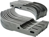 Demiray Federli Bolat Benzinli Çapa Makinası Çapa Bıçağı Takımı (24 CM - 24 ADET) thumbnail 2