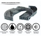 Demiray Federli Yağmur Dizel Çapa Makinası Çapa Bıçağı Takımı (26 CM - 24 ADET) thumbnail 1