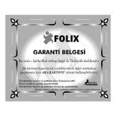 Folix Adisyon Fiş 9 x 16,5 Cm - Büyük - 12 Adet - 3