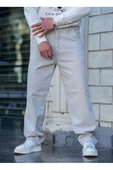 Erkek  Baggy Denim Pantolon - 7