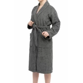 Soley | Minerva | Extra Yumuşak %100 Pamuk Kadın / Erkek Unisex Bornoz - 9