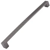 Mobilya Mutfak Dolabı Çekmece Dolap Kapak Kulpu Kulbu Füme 224 mm Desenli Metal Kulp thumbnail 4