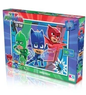 PJmasks Eğitici Puzzle(100 Parça Tek Puzzle) - 1
