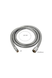 LÜX SPRALLİ EVYE BERBER BATARYA HORTUMU 1/2-3/8E 150 CM - 3