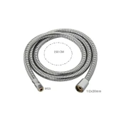 LÜX SPRALLİ EVYE BERBER BATARYA HORTUMU 1/2-M15 150 CM - 2