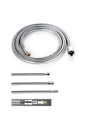 LÜX SPRALLİ EVYE BERBER BATARYA HORTUMU 1/2-M15 150 CM - 3