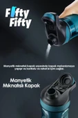 Uzspace Manyetik Kapaklı 530 ml Silikon Gövde Tritan Su Matarası - 3