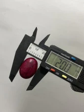 Faset Kesim Doğal Yakut Taşı 41,8 Karat ( Ruby , Rubin Stone) - 4