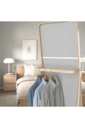 Modern IKORNNES Dişbudak 52x167 cm Ayaklı Boy Aynası thumbnail 3