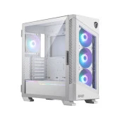 MSI MPG VELOX 100R WHITE Temperli Cam USB Type-C A-RGB Fan Mid-Tower ATX Gaming Bilgisayar Kasası - 2