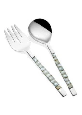 The Mia Pearl Salata Servis Takımı White 2 Parça CKB0173 - 1