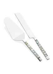 The Mia Pearl Pasta Servis Takımı White 2 Parça CKB0174 - 1
