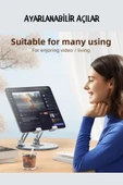 Fuchsia LP066 360 Derece Ayarlanabilir Metal Laptop Standı thumbnail 5