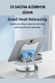 Fuchsia LP066 360 Derece Ayarlanabilir Metal Laptop Standı thumbnail 2