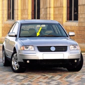 VW Passat B5.5 2001-2002 Ön Cam Sağ Silecek Kolu 3B1955410 - 1