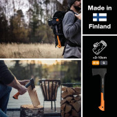 Fiskars 121443-1015619 Parçalama Baltası X10 - 3