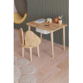 Yüceer Home Montessori Çekmeceli Aktivite Masası ve Sandalyesi Çalışma Seti Atlantik Çam - 1