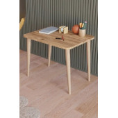 Yüceer Home Montessori Çekmeceli Aktivite Masası ve Sandalyesi Çalışma Seti Atlantik Çam - 5