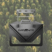 Kamp Ayısı® Grillogy™ Barbekü Su Geçirmez Taşıma Çantalı Katlanabilir Izgara Mangal - 11