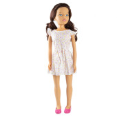 Oyuncak Bebek Clara Yürüyüş Arkadaşım Puantiyeli 80 Cm Büyük Boy - 1