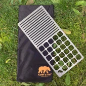 Kamp Ayısı® DuoWire™: Dikdörtgen Bushcraft Izgara Teli - 1
