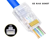 Ez Rj45 Açık Uç Cat5-Cat6 Konnektör 8P8c 18439 - 1